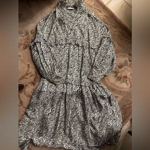 SANDRO Printed Business Casual dress